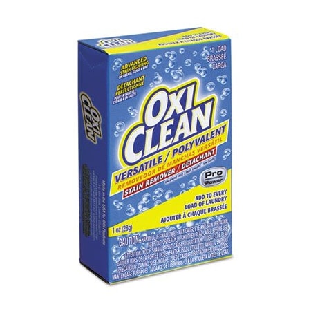 Vend-Rite Mfg Co OxiClean, Versatile Stain Remover Vend-Box, 1-Load, 1oz Box, 156PK 5165500